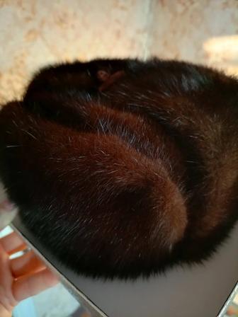 Продам норковую шапку