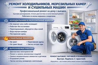 Ремонт холодильников и морозильных камер