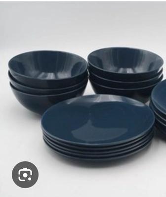 коробка с использованной посудой в хорошем состоянии (Ikea)