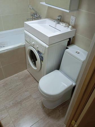 Укладка кафеля, ванные комнаты под ключ.