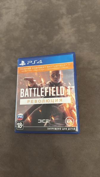 Продам Battlefield 1 Революция (PS4) Полный комплект