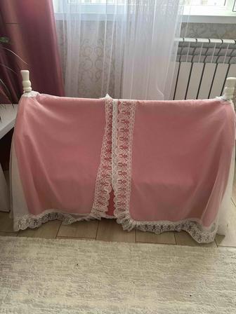 Жаңа бесік сатылады. Әппақ, қайын ағашынан жасалған, өте жеңіл және әдемі.