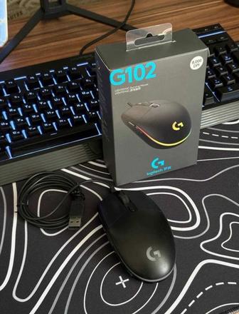 Мышь Logitech G102 Lightsync черный