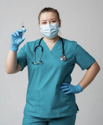 Перевязки Снятие швов
 Астана Выезд на дом
 Запись  /