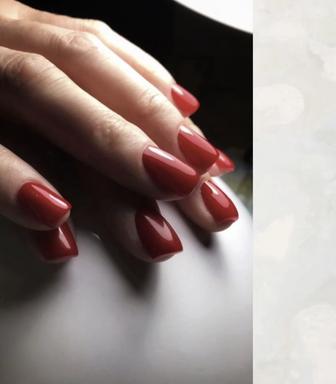 Маникюр гель покрытие