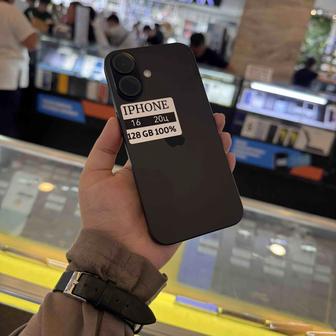 iPhone 16 128Gb 100%- 20цикл