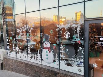 Новогодние оформление