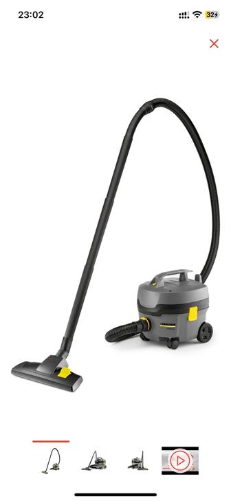 Пылесос karcher Classic T 7/1 серый