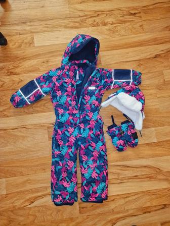 Комбинезон зима на девочку 4-5 лет рост 110