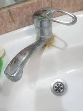 Замена смеситель , кран