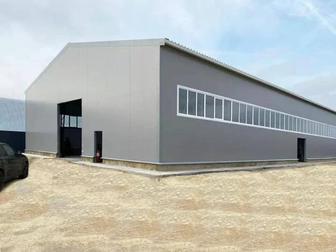 Строительство ангаров, складов, помещений. Монтаж металллоконструкций.