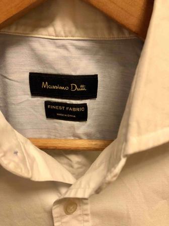 Рубашка белая Massimo Dutti