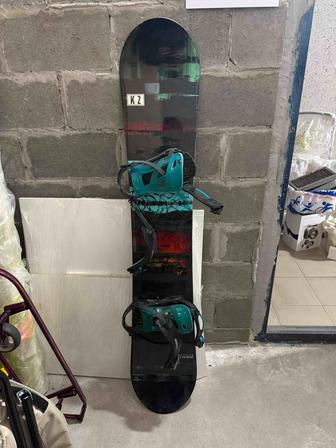 Сноуборд К2 156 с креплениями