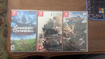 Продам картриджи для Nintendo switch