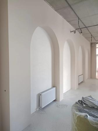 Покраска стен потолки квартира помещения А также можем подготовить под покр