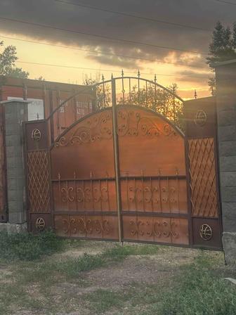 Продам ворота с калиткой