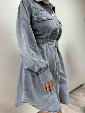 Платья джинсовое