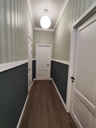 Поклейка обоев