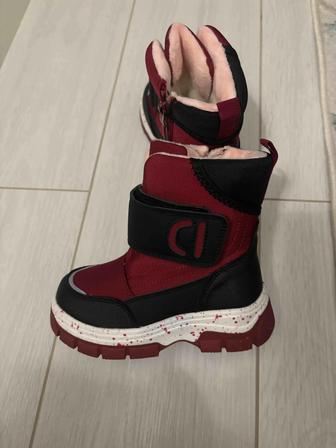 Сапоги для девочек зимние