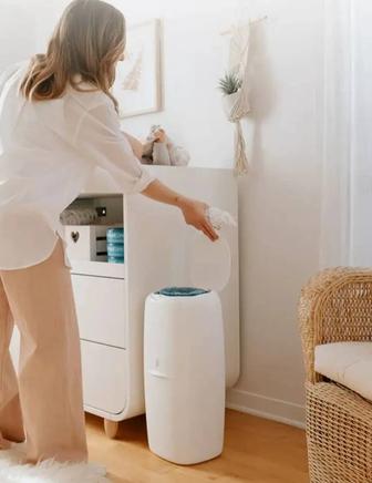 Отличный утилизатор подгузников.Вмещает до 38 подгузников !