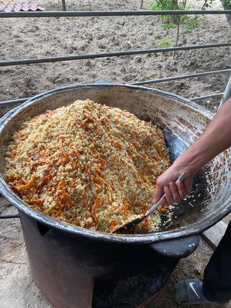 Готовим плов дымляма на заказ