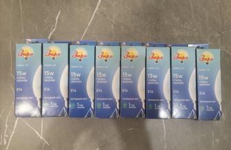 Продаю новые лампочки Заря C37, 8 шт