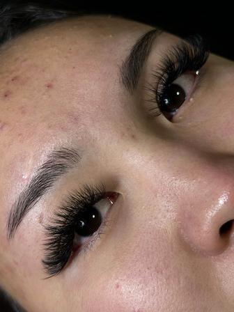 Наращивание ресницы