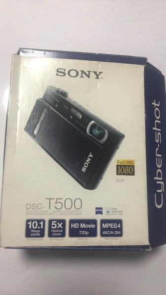 Продам фотоаппарат Sony DSC-T500 silver