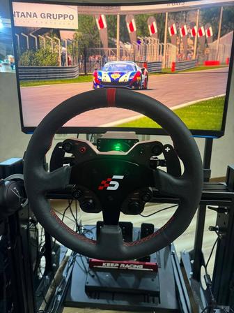 Продам копкит для симрейсинга в сборе с периферии Simagic/Монитор 4K