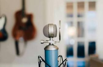 Дыбыс жазу студиясы Узынағашта.