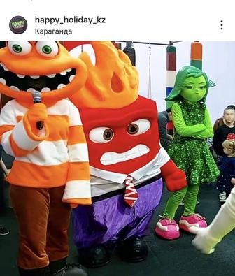 Аниматоры в Караганде, ростовые куклы, детский праздник