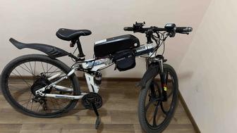 Электровелосипед 500W, 48V, жақсы күйде, толық комплект