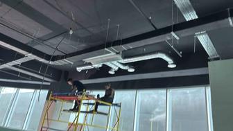 Монтаж вентиляция и кондиционер