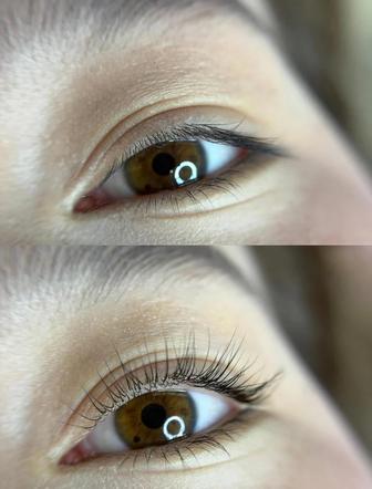 Обучение ламинирование ресниц и бровей