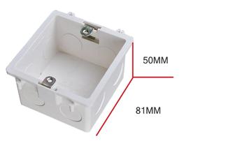 Подрозетник квадратный монтажная коробка стандарта 86х86