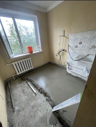 Стяжка, заливка полов