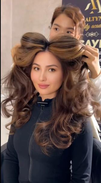 Модель сложное окрашивание