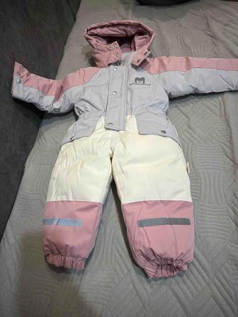 Зимний детский комбинезон