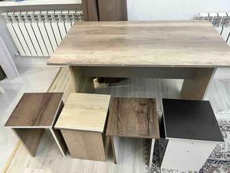 Стол со стульями новый