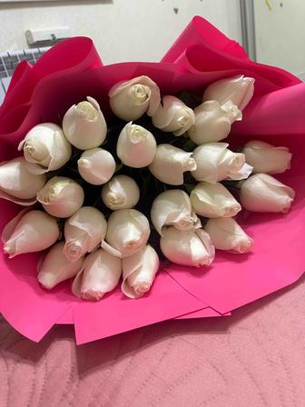 Букет белых роз !