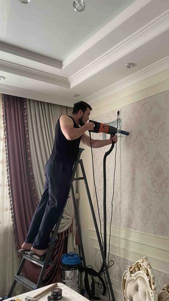 Установка кондиционера Кондиционер орнатамыз