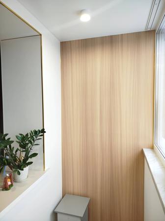 Отделка стеновыми панелями МДФ, ПВХ