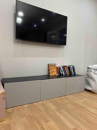 IKEA тумба под телевизор, чистое дерево