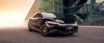 Аренда в такси BYD HAN Алматы