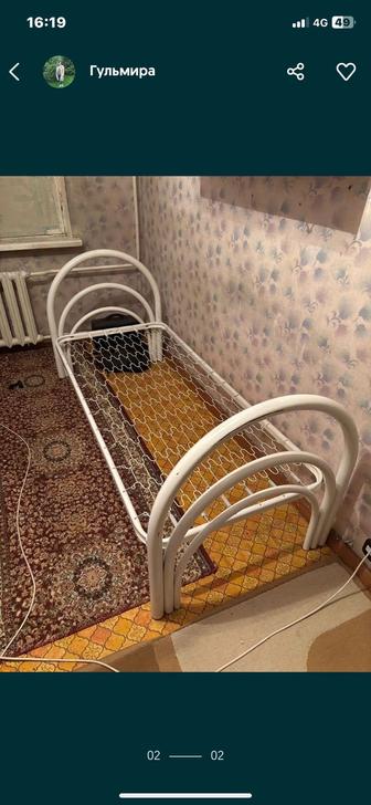 Продам кровати железные квартирантам