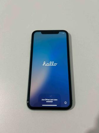 iPhone 11 64GB зеленый, Face ID и True Tone, аккум 75%, кор