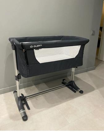 Детская кроватка Olsson Vicinity приставная Grey