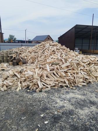 Дрова колотые кубами