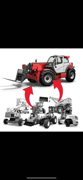 Продам телескопические погрузчики manitou