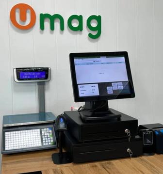 Продам UMAG кассовый оборудование в полном комплекте с весами.